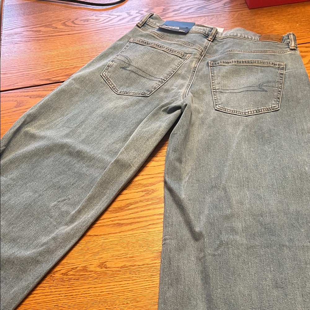 American Eagle Stretch Patchwork Low Rise Ultra W… - image 9